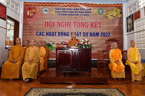 Đồng Nai: Tổ đình Quan Âm Tu Viện tổ chức Hội Nghị Tổng Kết Các Công Tác Phật Sự Năm 2022 và Phương Hướng Nhiệm Vụ Năm 2023
